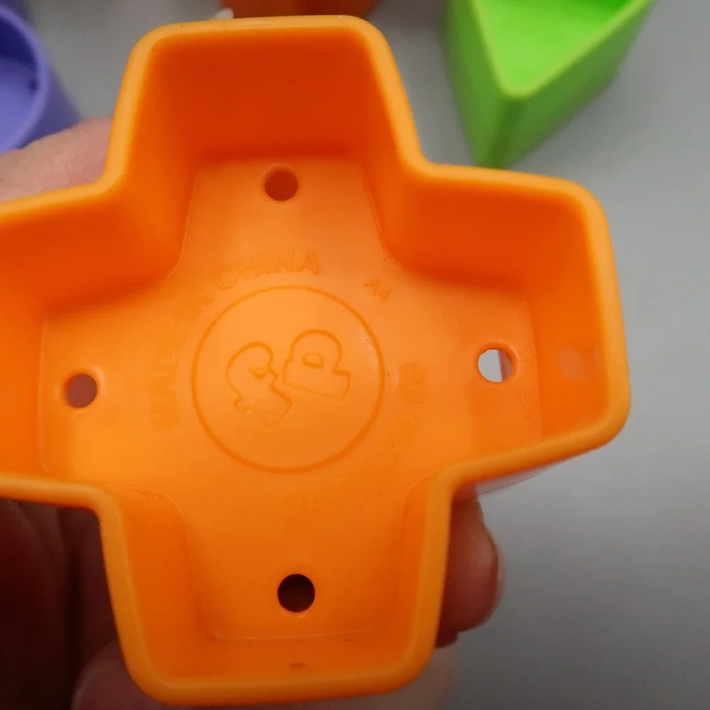 Fisher Price Baby's First Blocks Shape Sorter Colors Replacement Blocks Lot‎ 13
